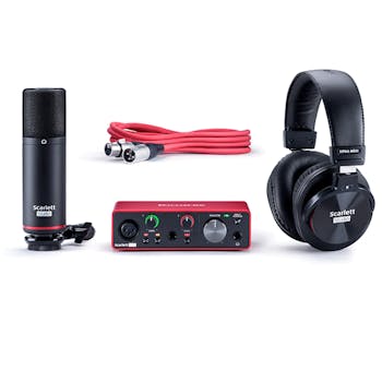 New Focusrite Scarlett 2i2 Studio Bundle