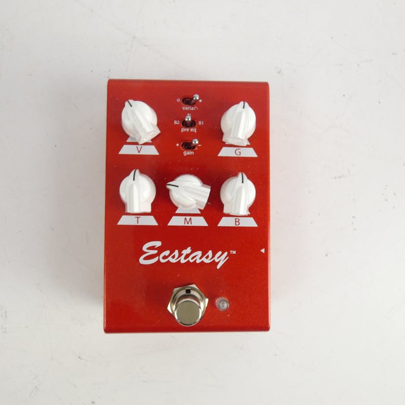 Used Bogner ECSTASY RED MINI DISTORTION Guitar Effects Distortion/Overdrive