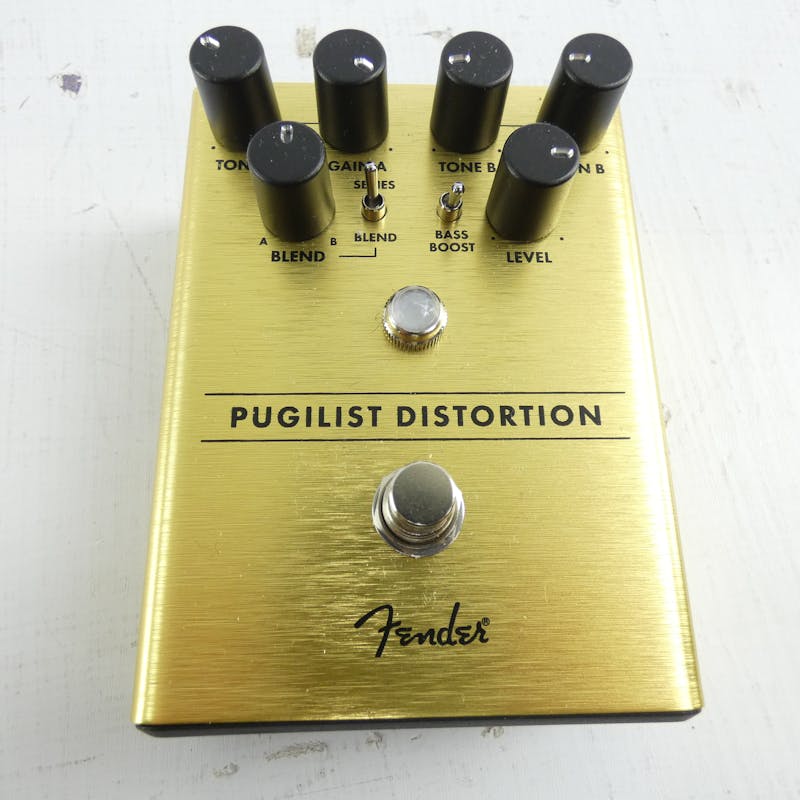 Used Fender PUGILIST DISTORTION PEDAL Guitar Effects Distortion/Overdrive