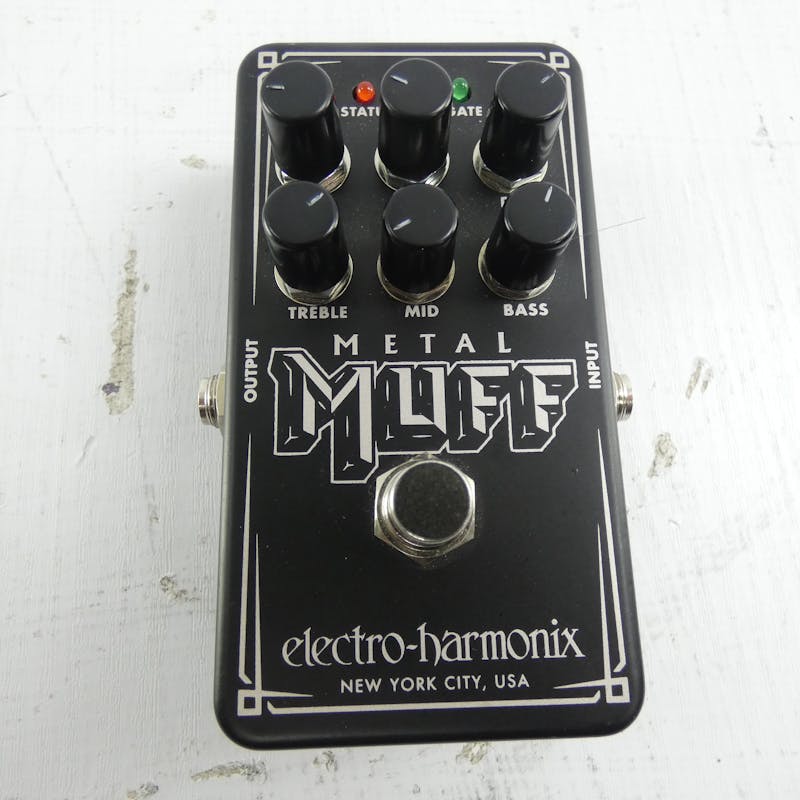 Used Electro Harmonix (E/H) METAL MUFF NANO Guitar Effects  Distortion/Overdrive