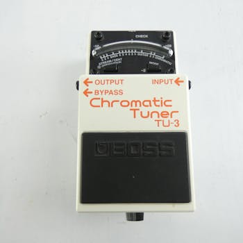 Used Boss TU-3 TUNER PEDAL Guitar Effects Other
