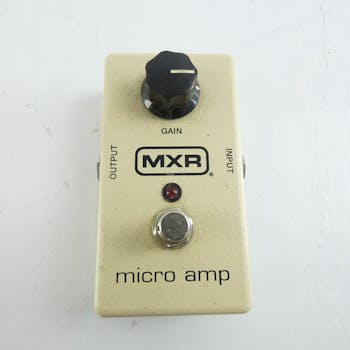 Used MXR MICRO AMP Guitar Effects Distortion/Overdrive