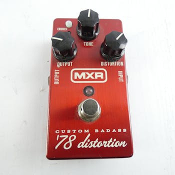 Used MXR CUSTOM BADASS 78 DISTORTION Guitar Effects Distortion/Overdrive