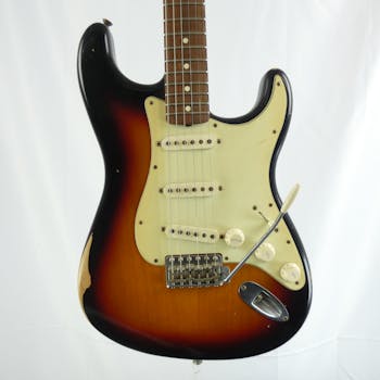 Used Fender ROAD WORN STRATOCASTER 60S NOT USED N.O.S. 2008 First Year  Electric Guitars Sunburst