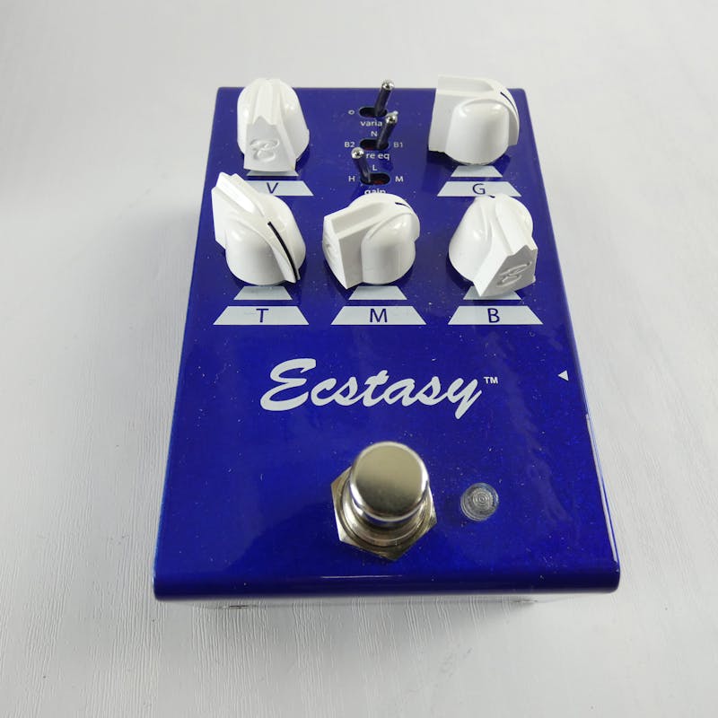 Used Bogner ECSTASY BLUE MINI DISTORTION Guitar Effects Distortion