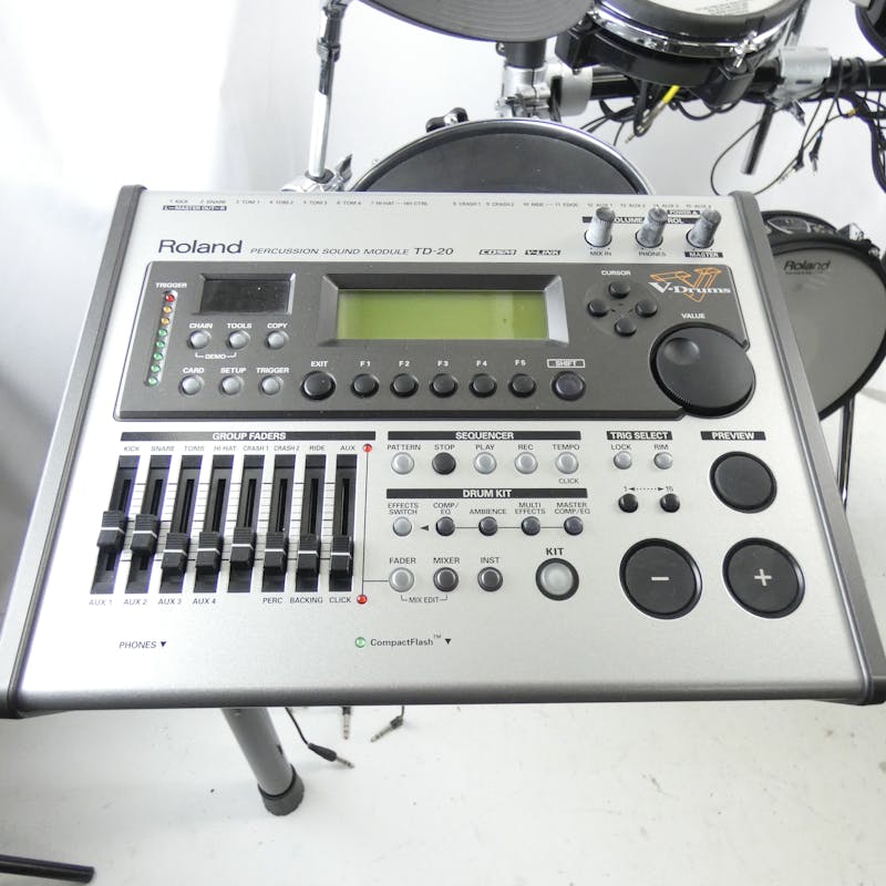 Used Roland TD-20 KIT MODDED Electronic Drums