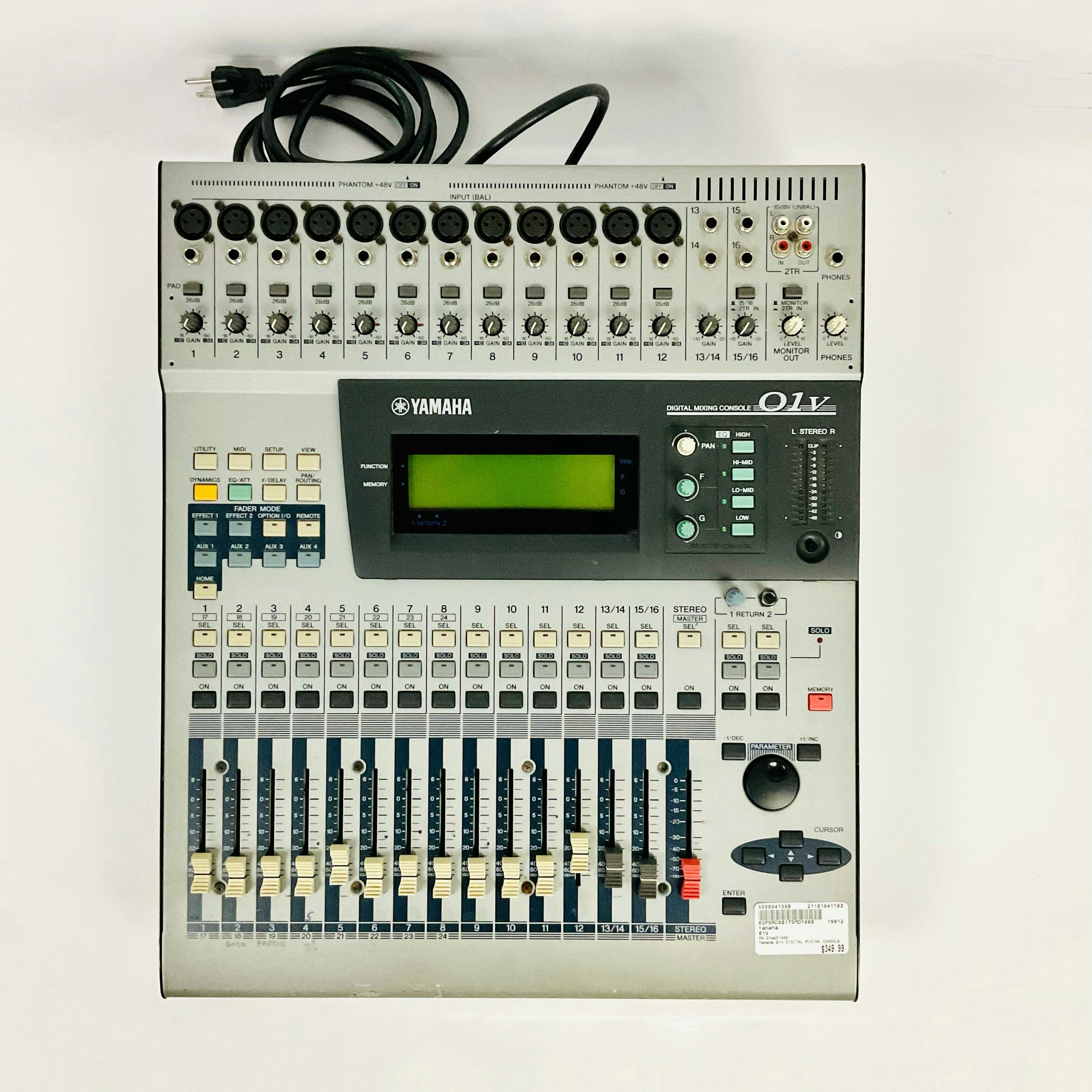Used Yamaha 01V Digital Mixing Console