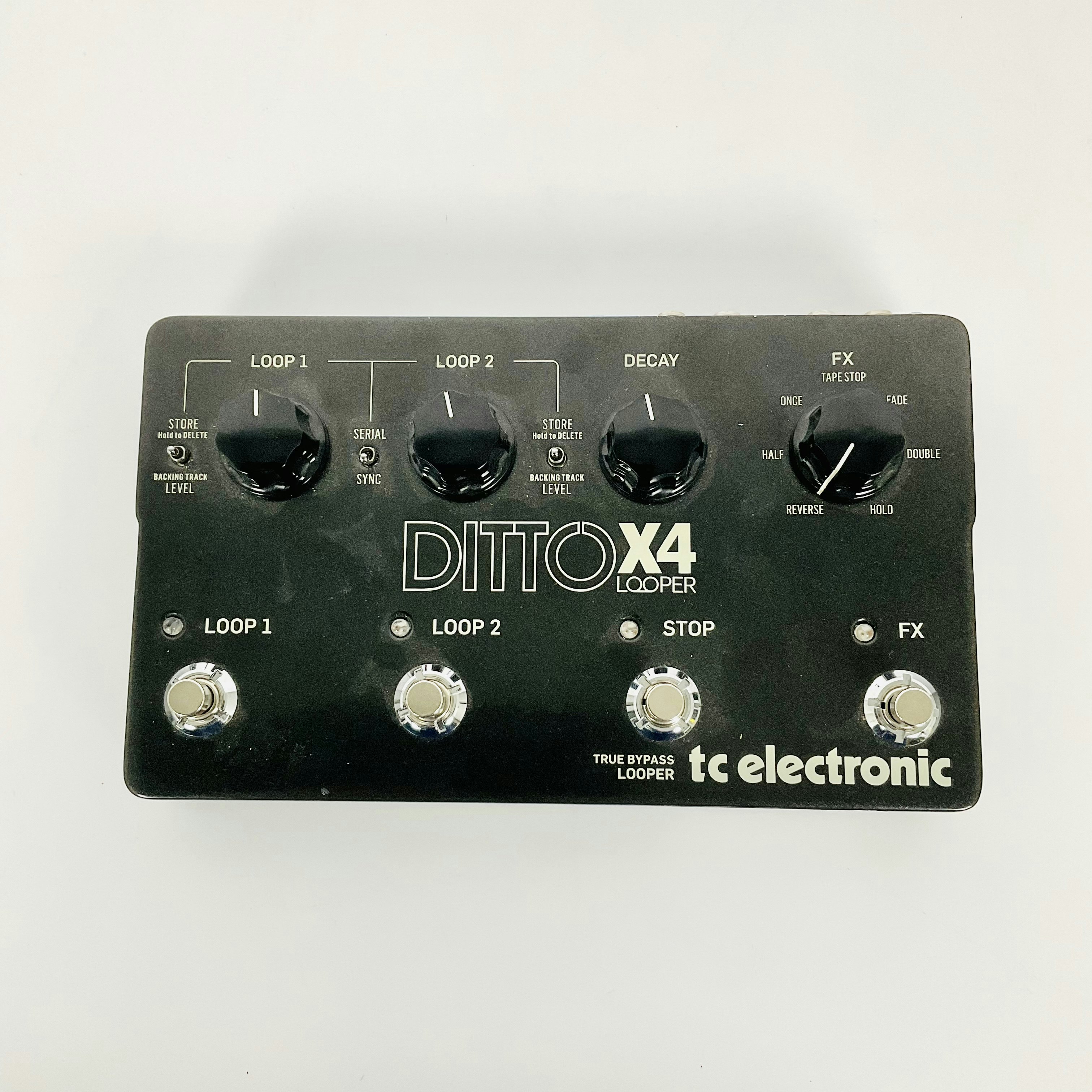 Used TC Electronic DITTO X4 LOOPER Guitar Effects Pedal