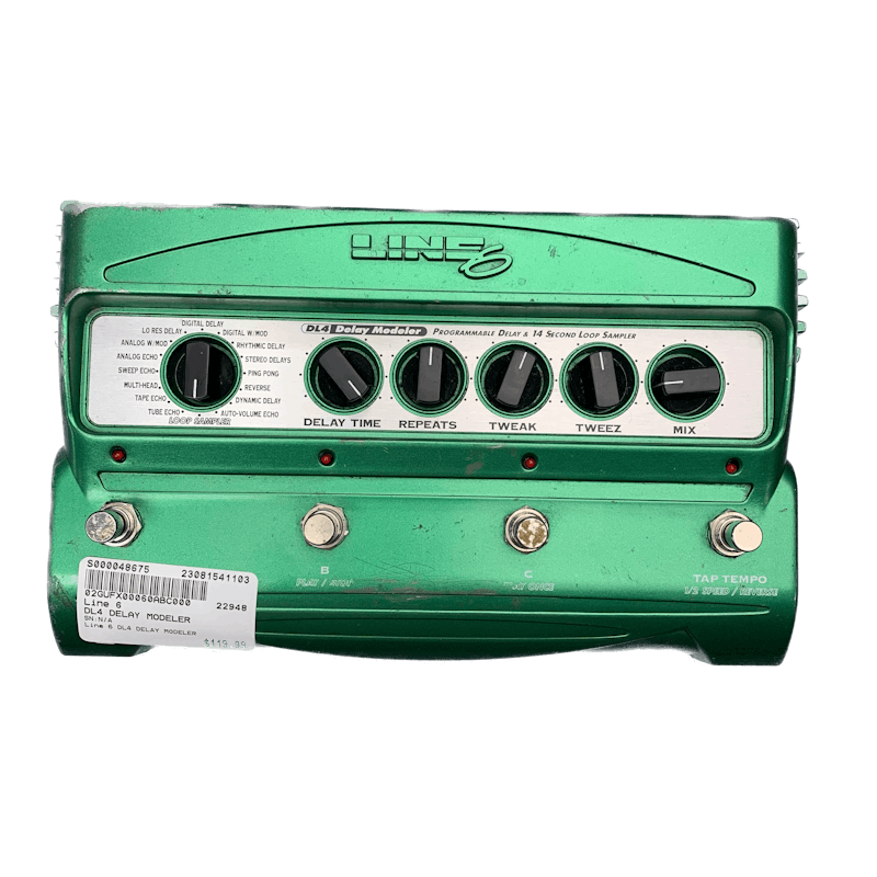 Used Line 6 DL4 DELAY MODELER