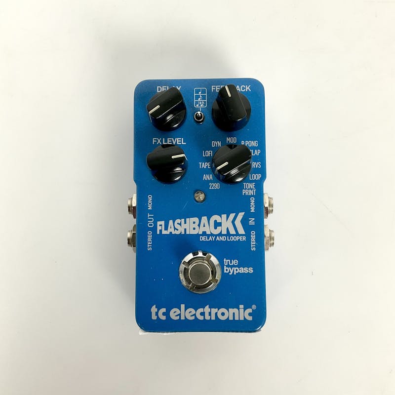 Used TC Electronic FLASHBACK Guitar Effects Pedal