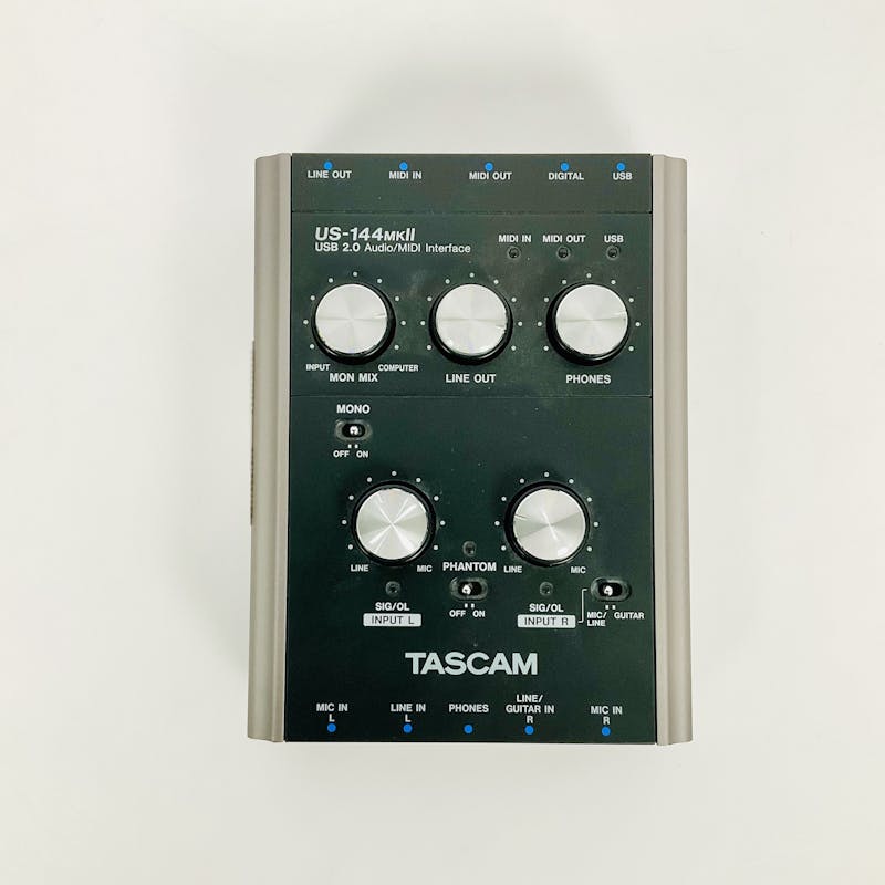 Used Tascam US-144 MKII Computer Interface 48khz Sample