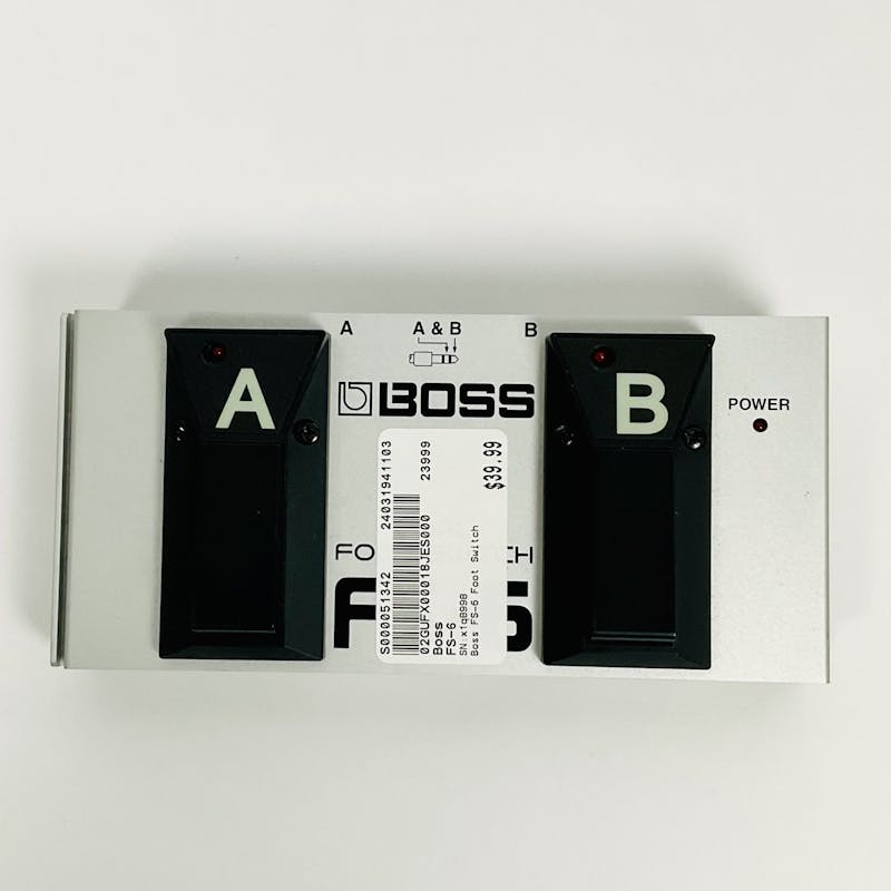 Used Boss FS-6 Dual Footswitch