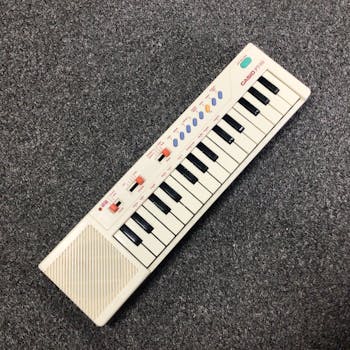 Used CASIO PT-10 Mini Electronic Keyboard