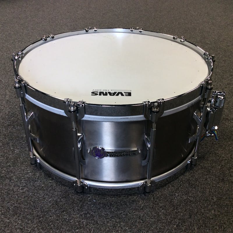 Used BLACK SWAMP DYNAMICX TITANIUM 6.5 X 14 Snare Drum Snare Drums