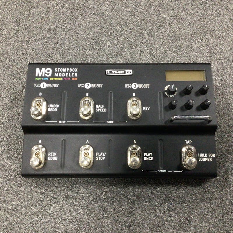 Used LINE 6 M9 STOMPBOX MODELER Guitar Effects