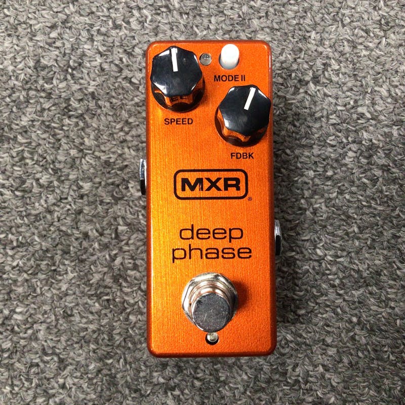 Used MXR DEEP PHASE Guitar Phaser Pedal Guitar Effects