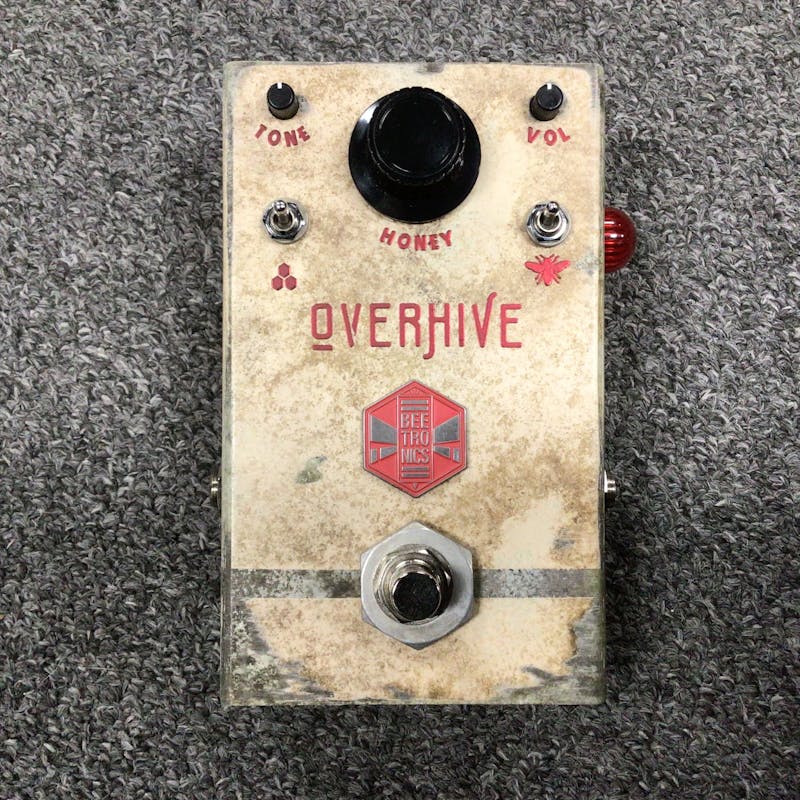 Used BEETRONICS OVERHIVE Guitar Overdrive Pedal Guitar Effects