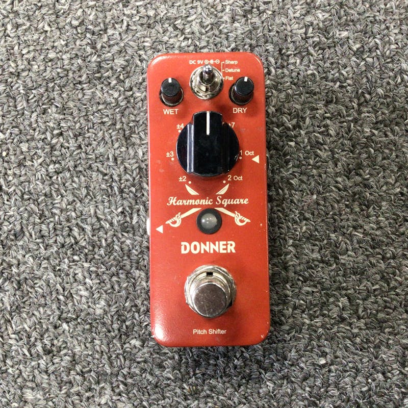 Used DONNER HARMONIC SQUARE Guitar Harmonizer Pedal Guitar Effects
