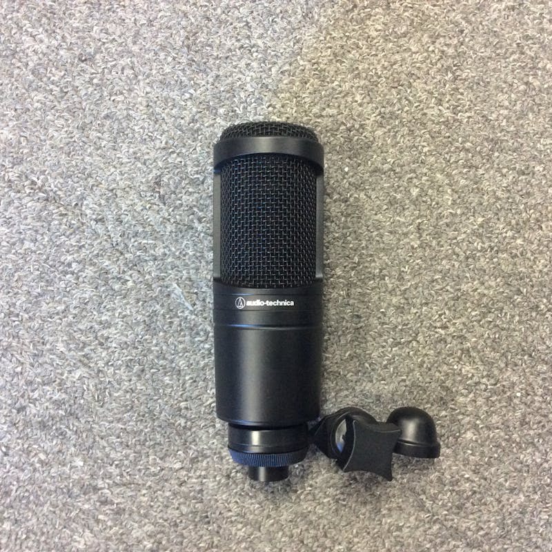 Used AUDIO TECHNICA AT2020 Microphone