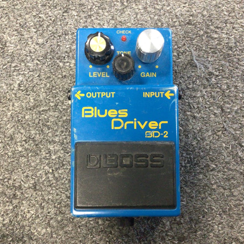 Used BOSS BD-2 BLUES DRIVER Guitar Overdrive Pedal Guitar Effects