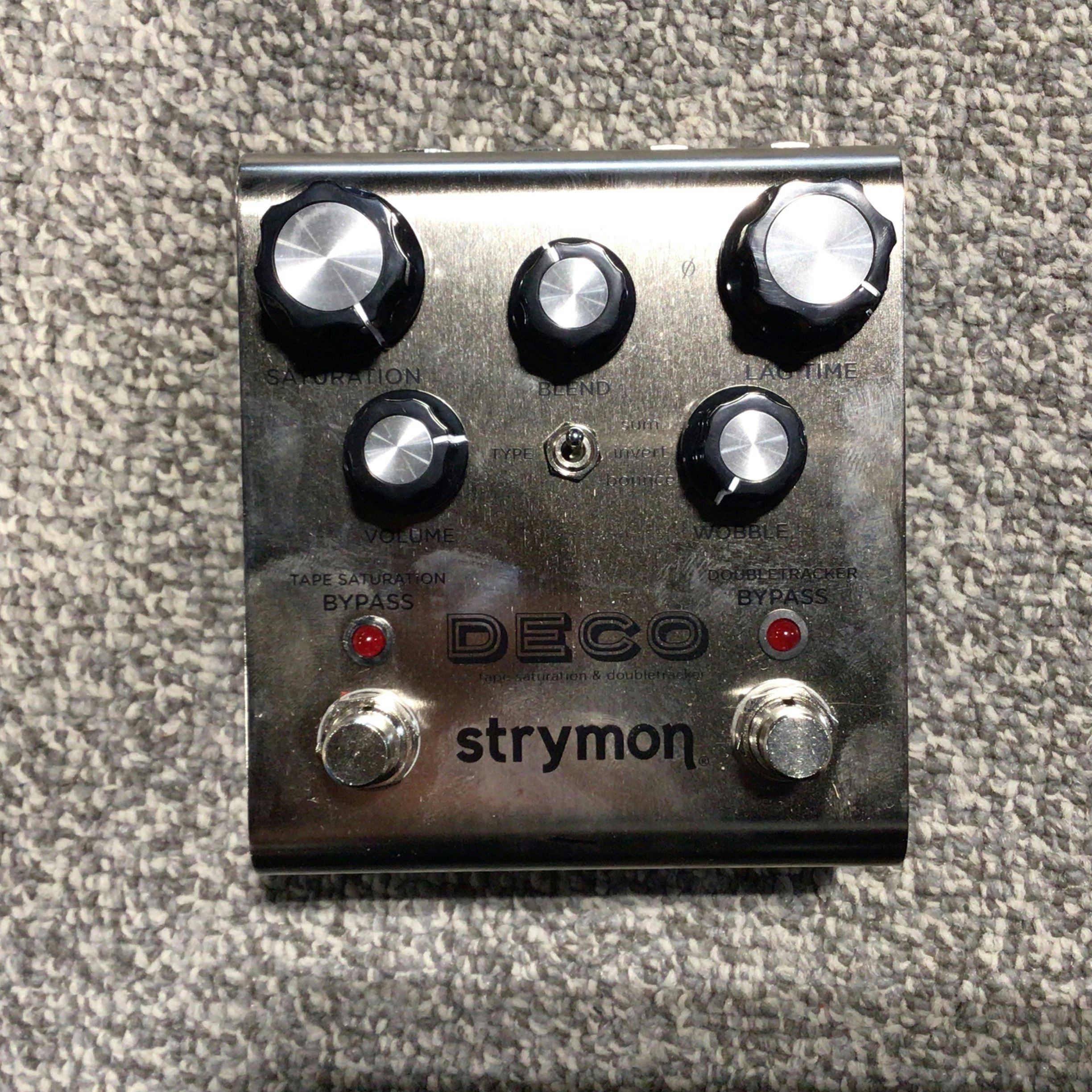 Used STRYMON DECO V1 TAPE SATURATION AND DOUBLE TRACKER Guitar Pedal Guitar  Effects