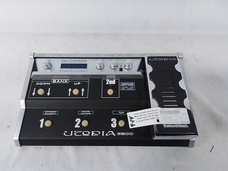 Used Rocktron UTOPIA G200 Guitar Effects Effects