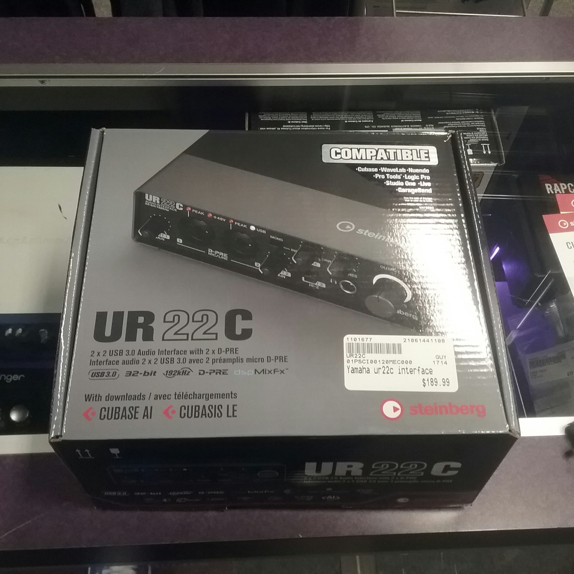 New Yamaha ur22c interface