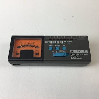 Used Boss TU-12 CHROMATIC TUNER Accessories - Guitars