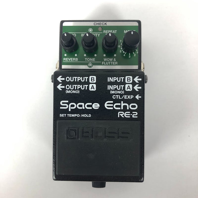 New Boss RE-2 Space Echo Guitar Effects