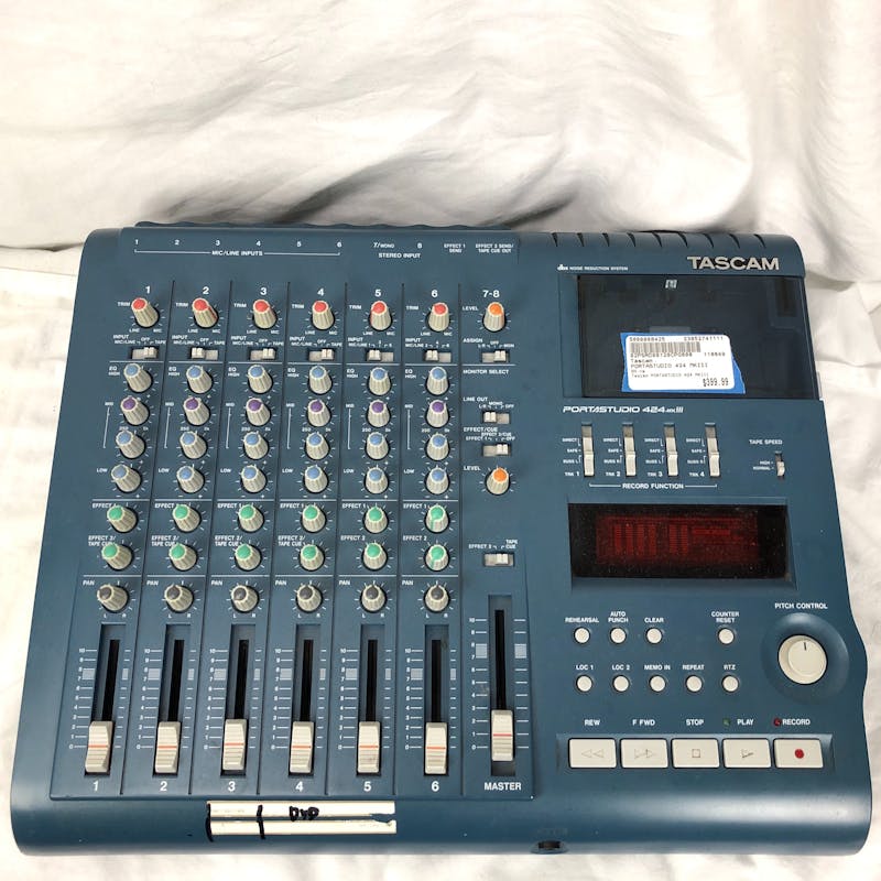 Used Tascam PORTASTUDIO 424 MKIII Recording Equipment Recording