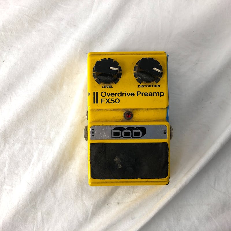 Used DOD OVERDRIVE PREAMP FX50 Guitar Effects Distortion/Overdrive