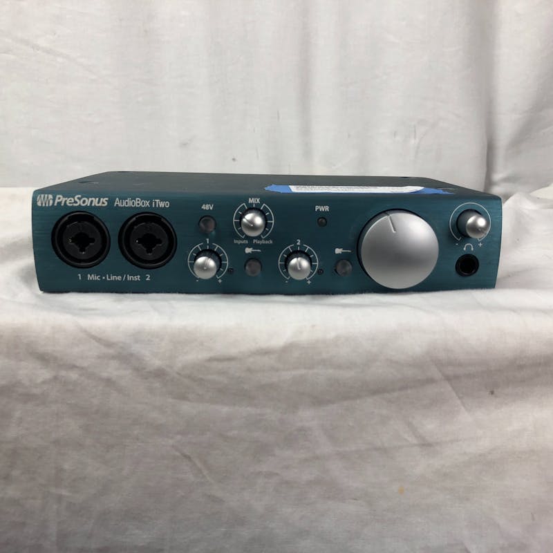 Used Presonus AUDIOBOX ITWO Computer Interfaces 96khz Sample Rate