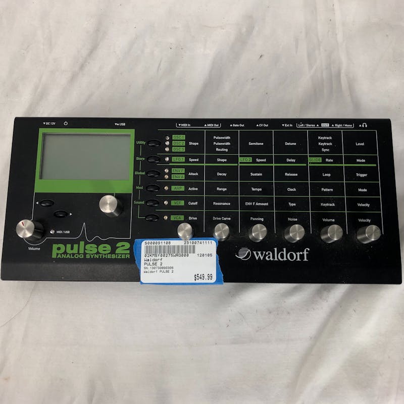 Used Waldorf PULSE 2 Synthesizers Compact