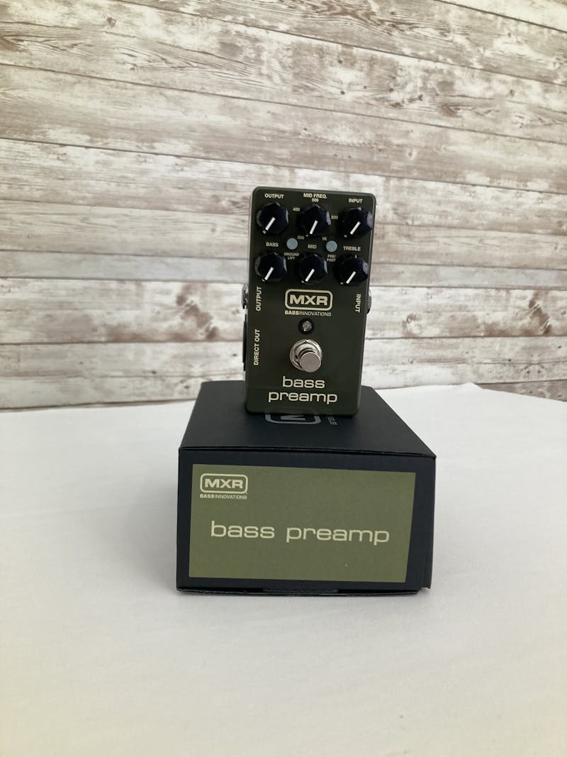 New MXR M81 Bass Preamp Accessories - Guitars