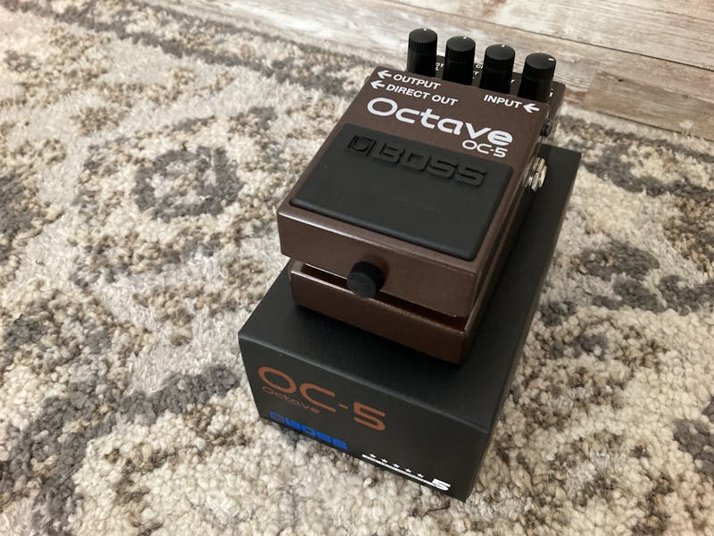 New Boss OC-5 Octave Guitar Effects