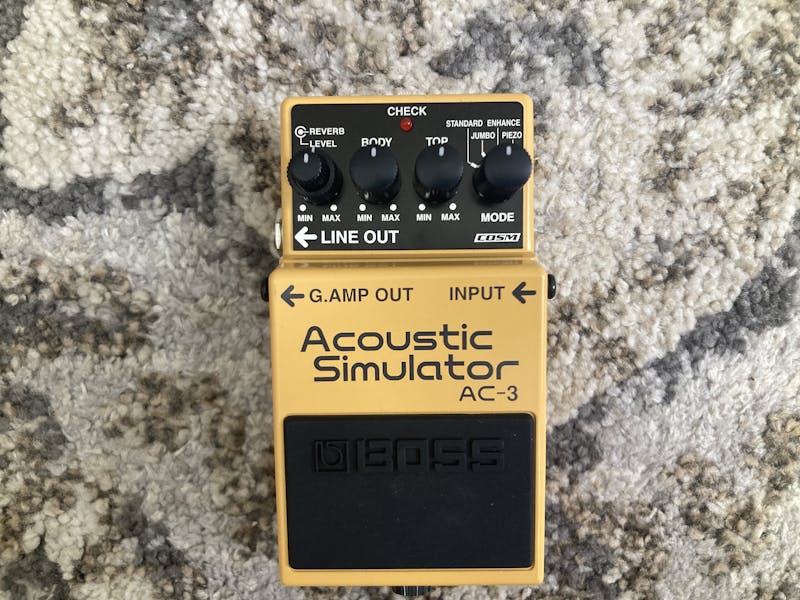 Used Boss AC-3 ACOUSTIC SIMULATOR Guitar Effects Other Guitar Effects
