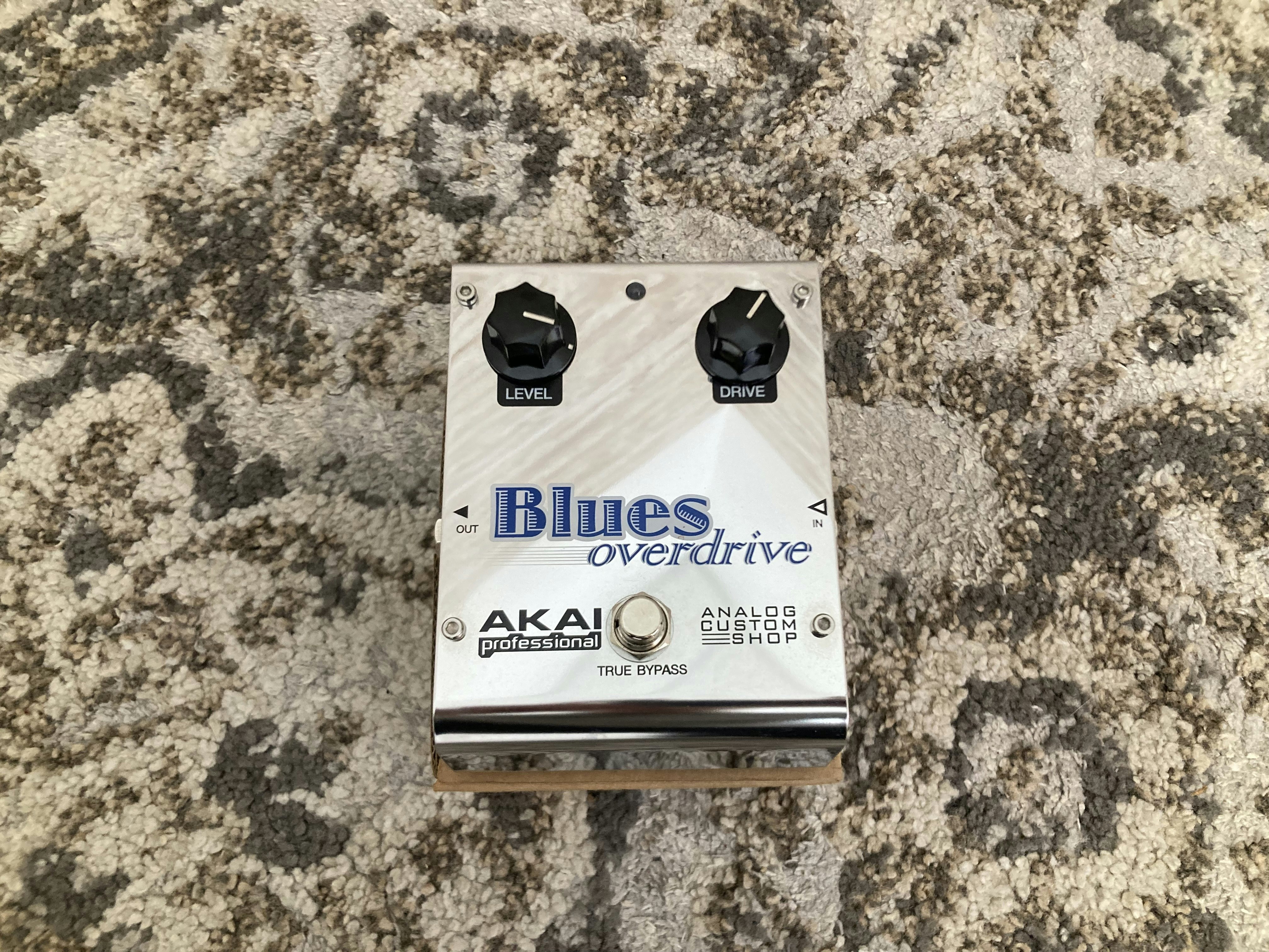 Used AKAI BLUES OVERDRIVE Guitar Effects Distortion/Overdrive Guitar Effects