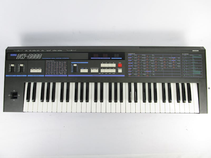 Used Korg DW-6000 Synthesizer *AS IS BATTERY