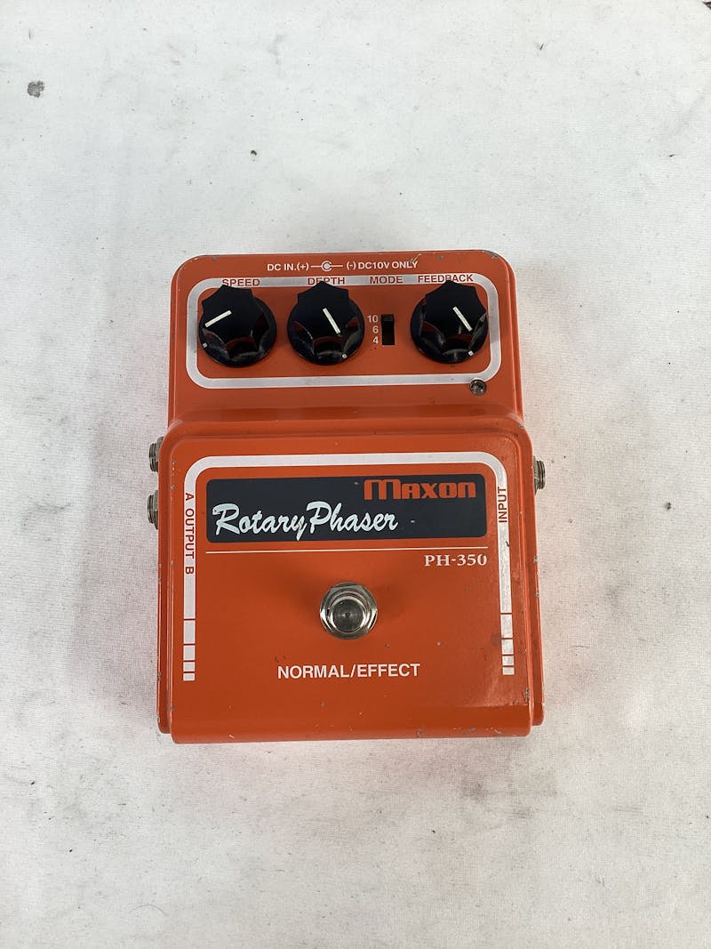 Used Maxon PH-350 Rotary Phaser MIJ Guitar Effect Pedal