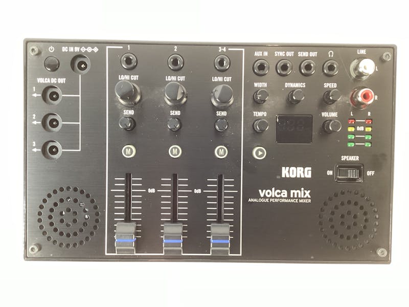 Used Korg Volca Mix Analog Performance Mixer W/AC+Cables