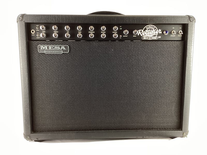 Used Mesa Boogie Rect-O-Verb 50 1X12 Tube Guitar Amp