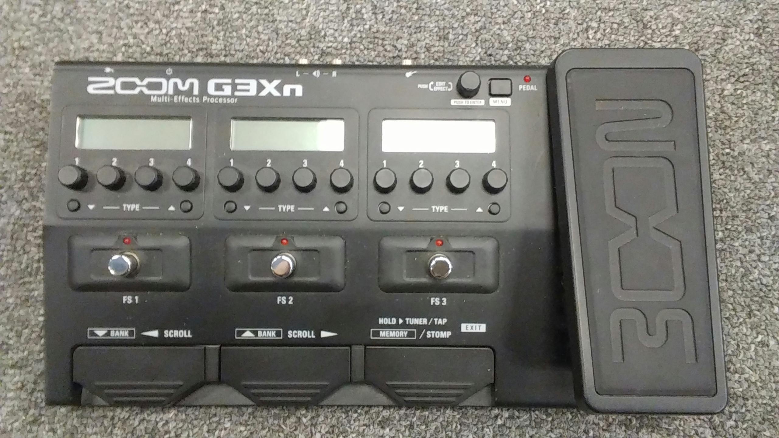 Used Zoom G3XN Guitar Effects Multi FX Guitar Effects