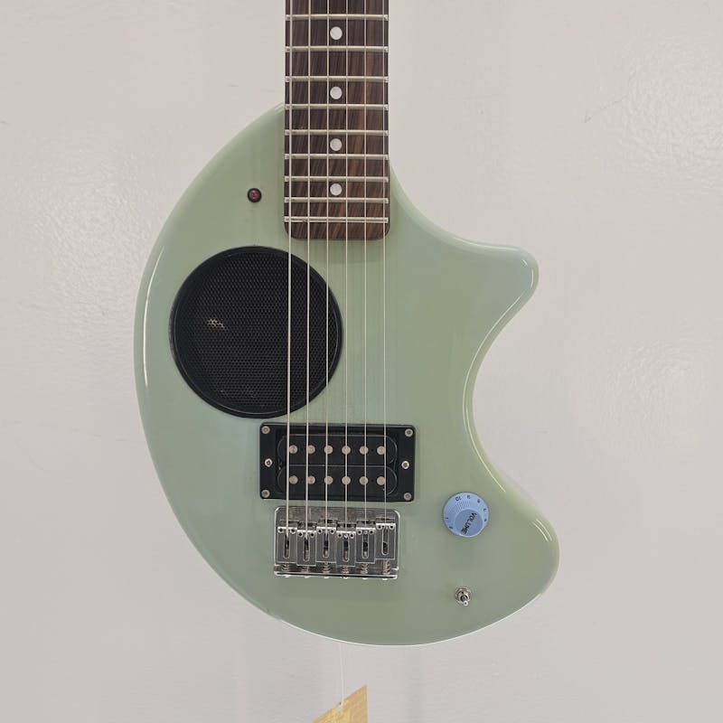 Used Fernandes ZO-3 MINI TRAVEL GUITAR Electric Guitars Green