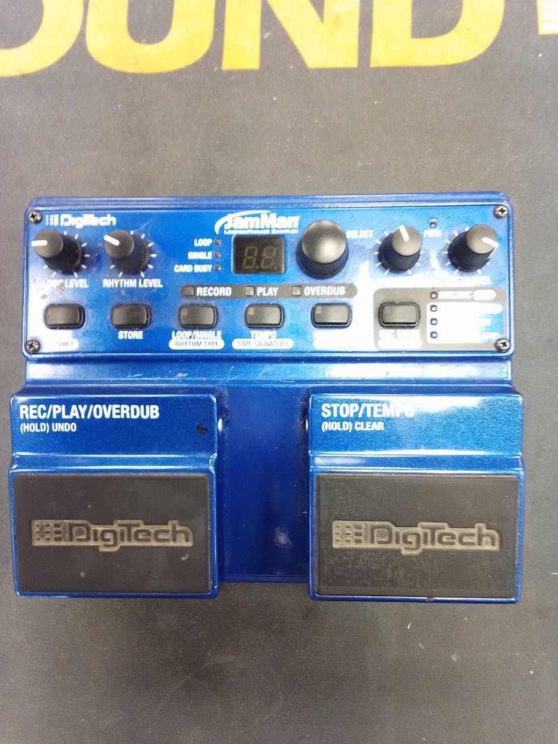 Used Digitech JAMMAN LOOPER/PHASE SAMPLER Guitar Effects Looper