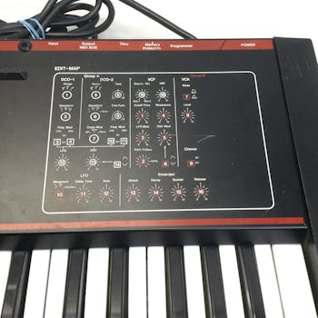 Vintage Roland JX-3P Synthesizer With PG-200 Controller