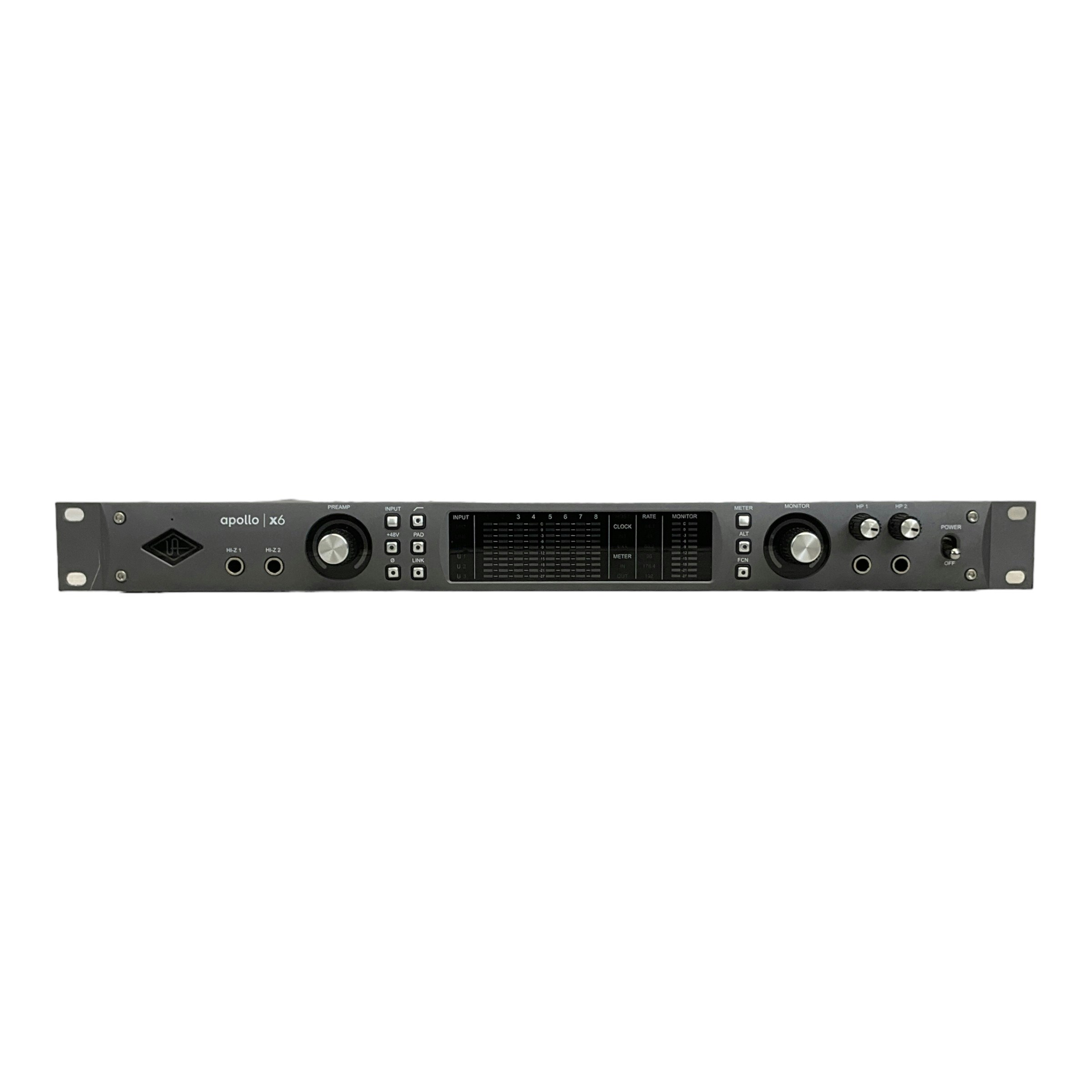 Used Universal Audio APOLLO X6 Computer Interfaces 192khz Sample Rate  Computer Interfaces