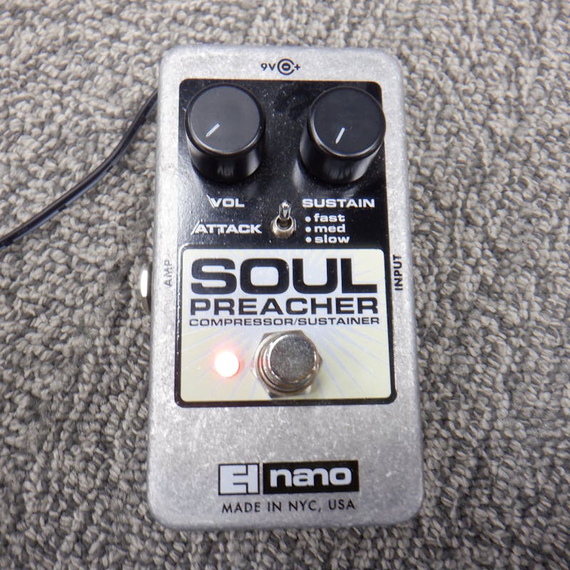 Used Electro Harmonix (E/H) SOUL PREACHER COMP MIB Guitar Effects