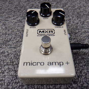 Used MXR M233 MICRO AMP + VG Guitar Effects Distortion/Overdrive