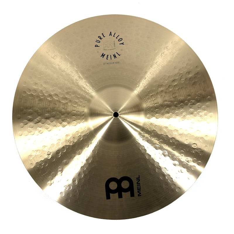 New Meinl Cymbals 20 inch Pure Alloy Medium Ride Cymbal