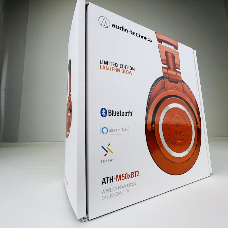 New Audio-Technica ATH-M50xBT2 Ltd Ed Wireless Bluetooth Headphones Lantern  Glow